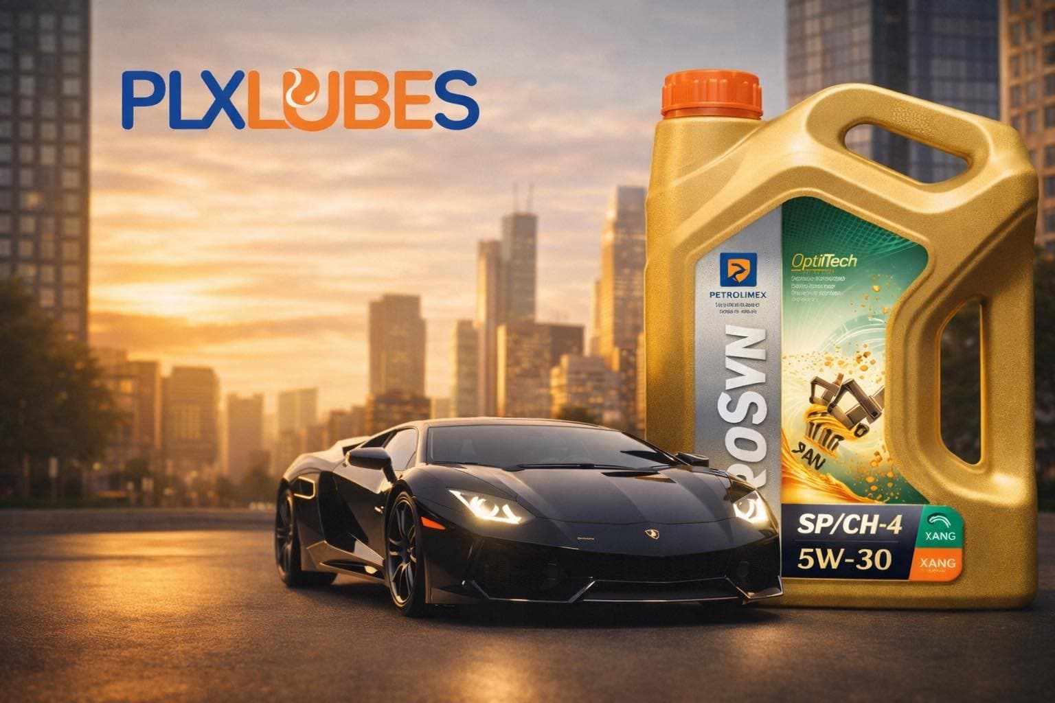 Dầu động cơ ô tô tổng hợp PLX Lubes